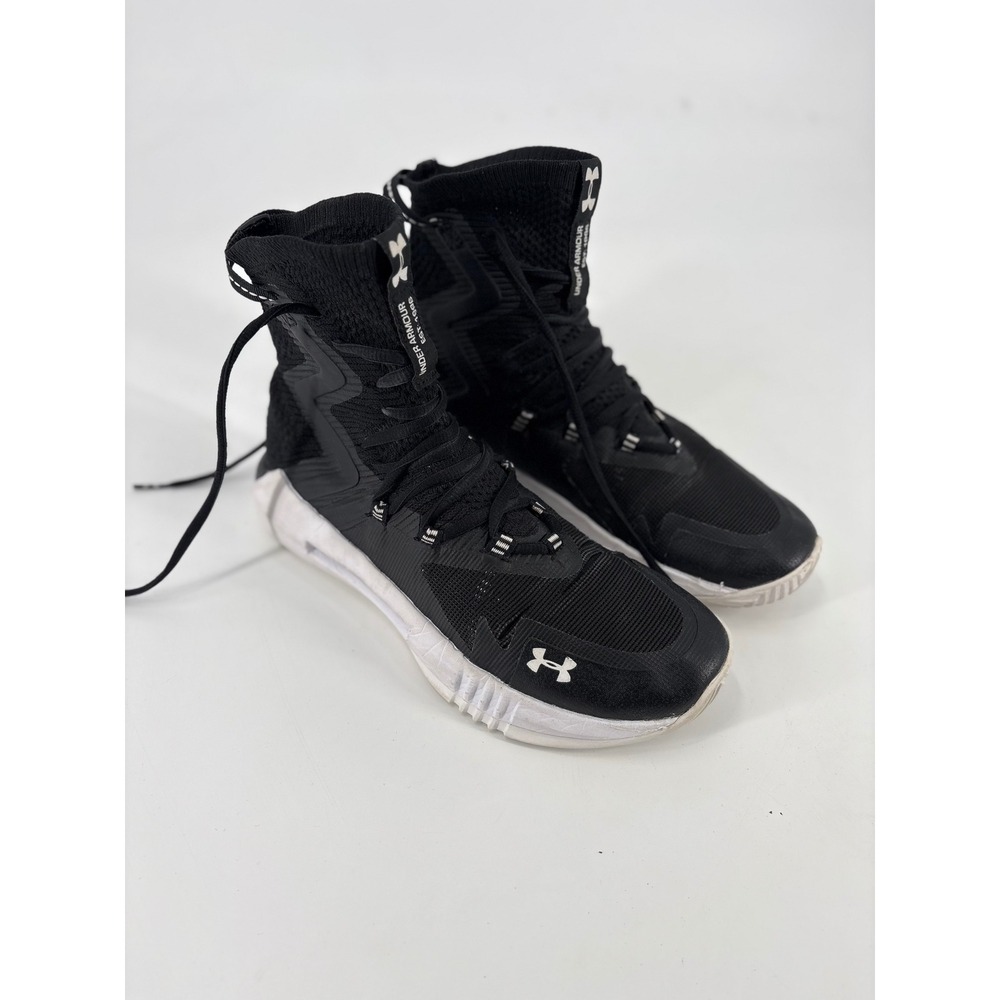 Under Armour Highlight Ace 2.0 Black White Volleyball Shoes 3021376-001 Size 8.5
